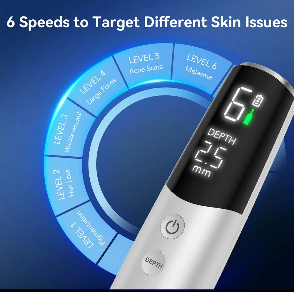 Dr. Pen M9 Microneedling Pen – Smart Depth Control, 6 Speeds