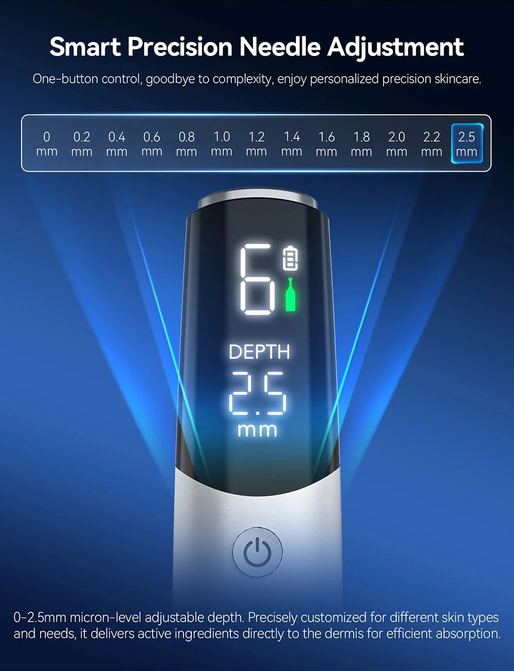 Dr. Pen M9 Microneedling Pen – Smart Depth Control, 6 Speeds