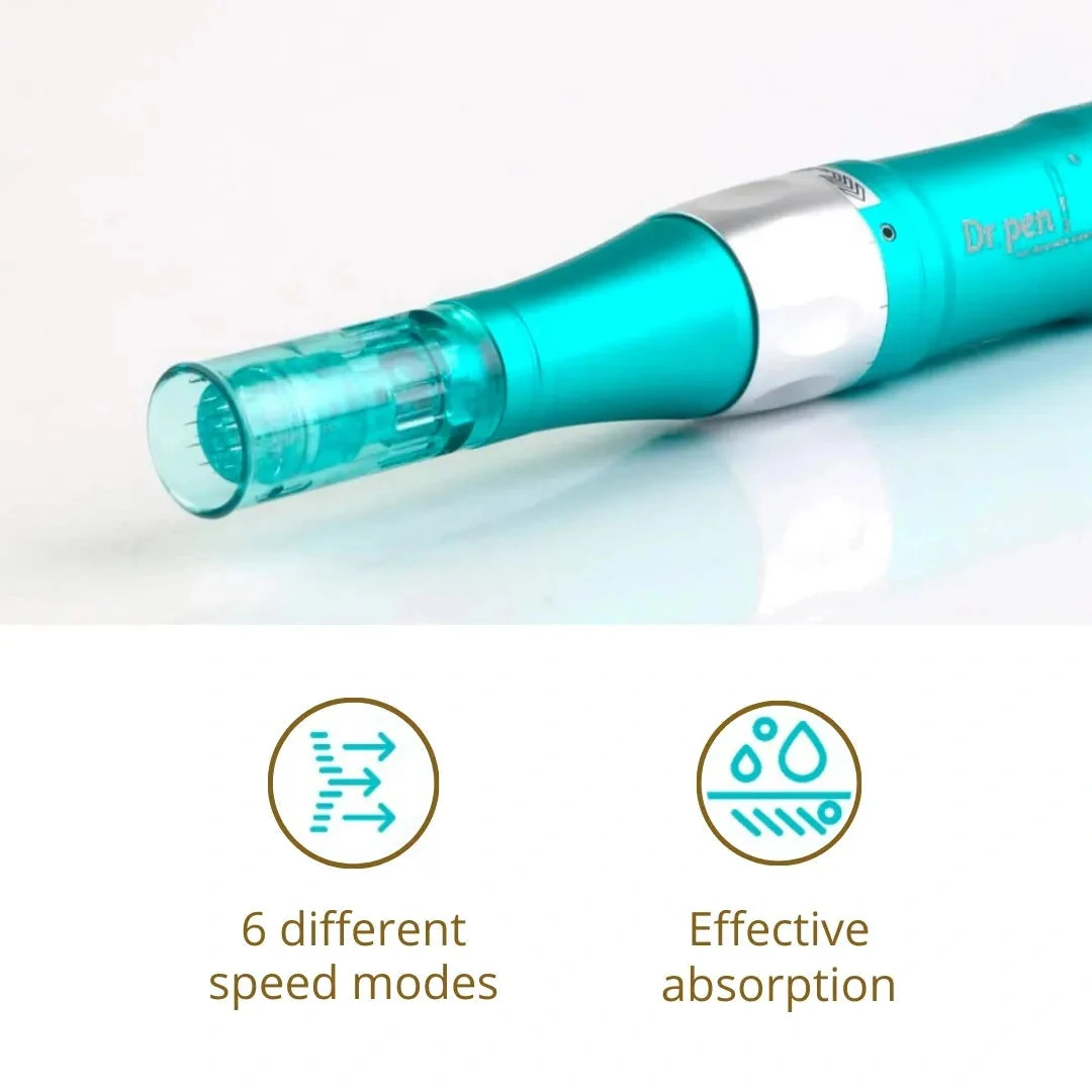 Dr. Pen A6S Wireless Microneedling Pen – 6 Speeds, 0–2.5mm