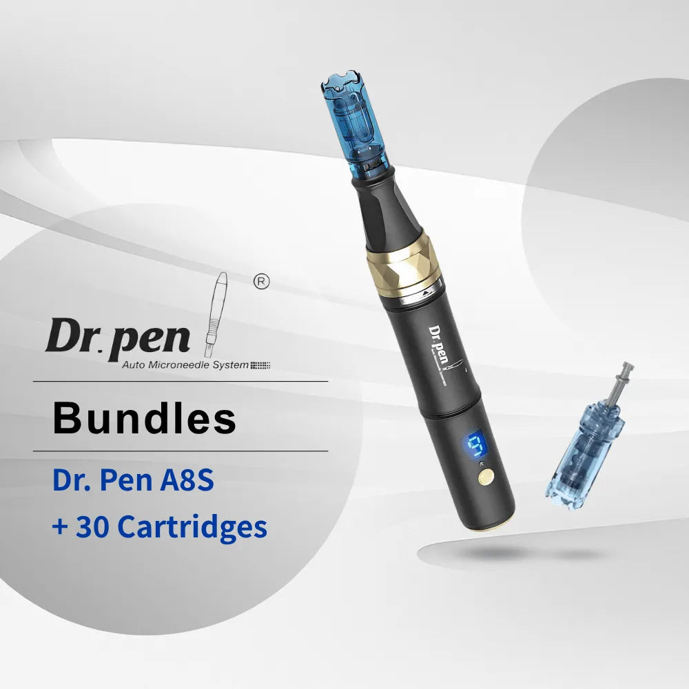 Dr. Pen A8S Wireless Microneedling Pen – 6 Speeds, 0–2.5mm