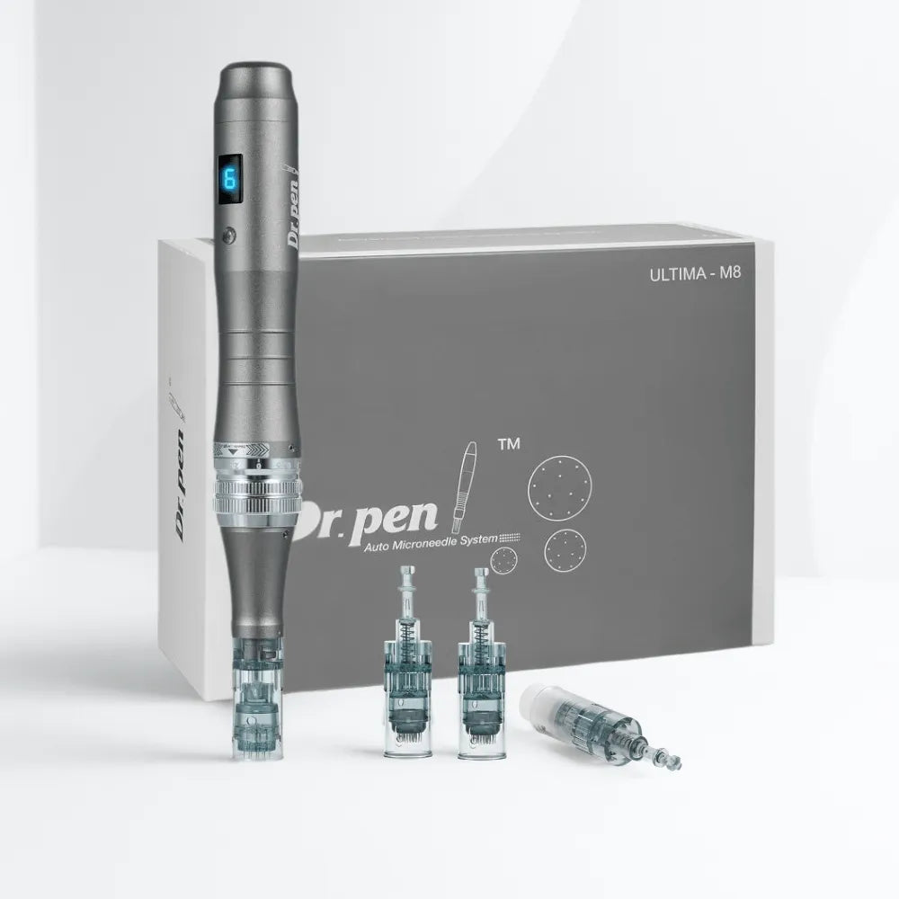 Dr. Pen M8 Wireless Microneedling Pen | 0–2.5mm Adjustable Depth | 15,000 RPM