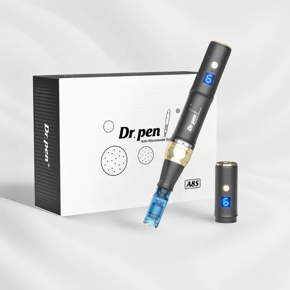 Dr. Pen A8S Wireless Microneedling Pen – 6 Speeds, 0–2.5mm