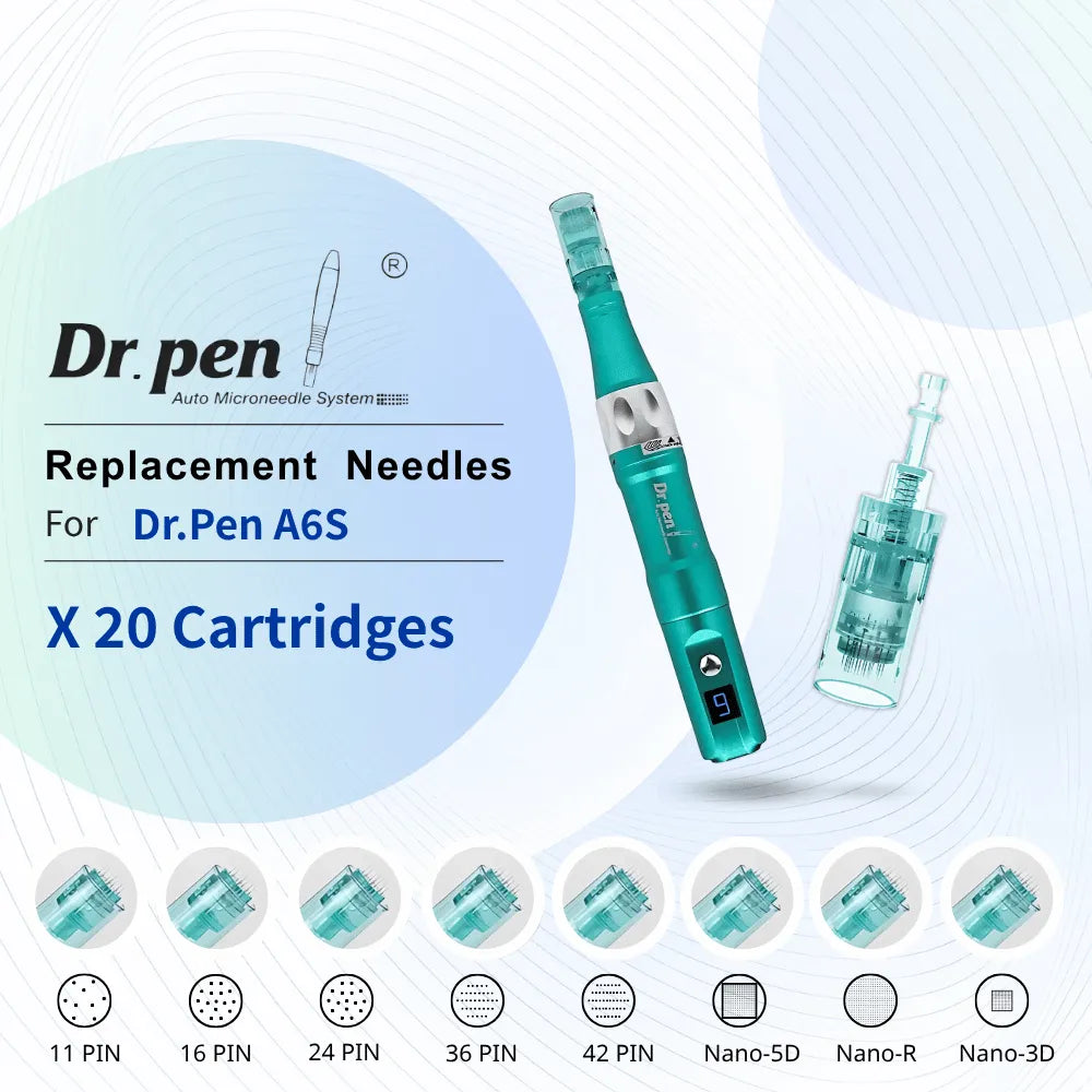 Dr. Pen A6S Replacement Microneedling Cartridges