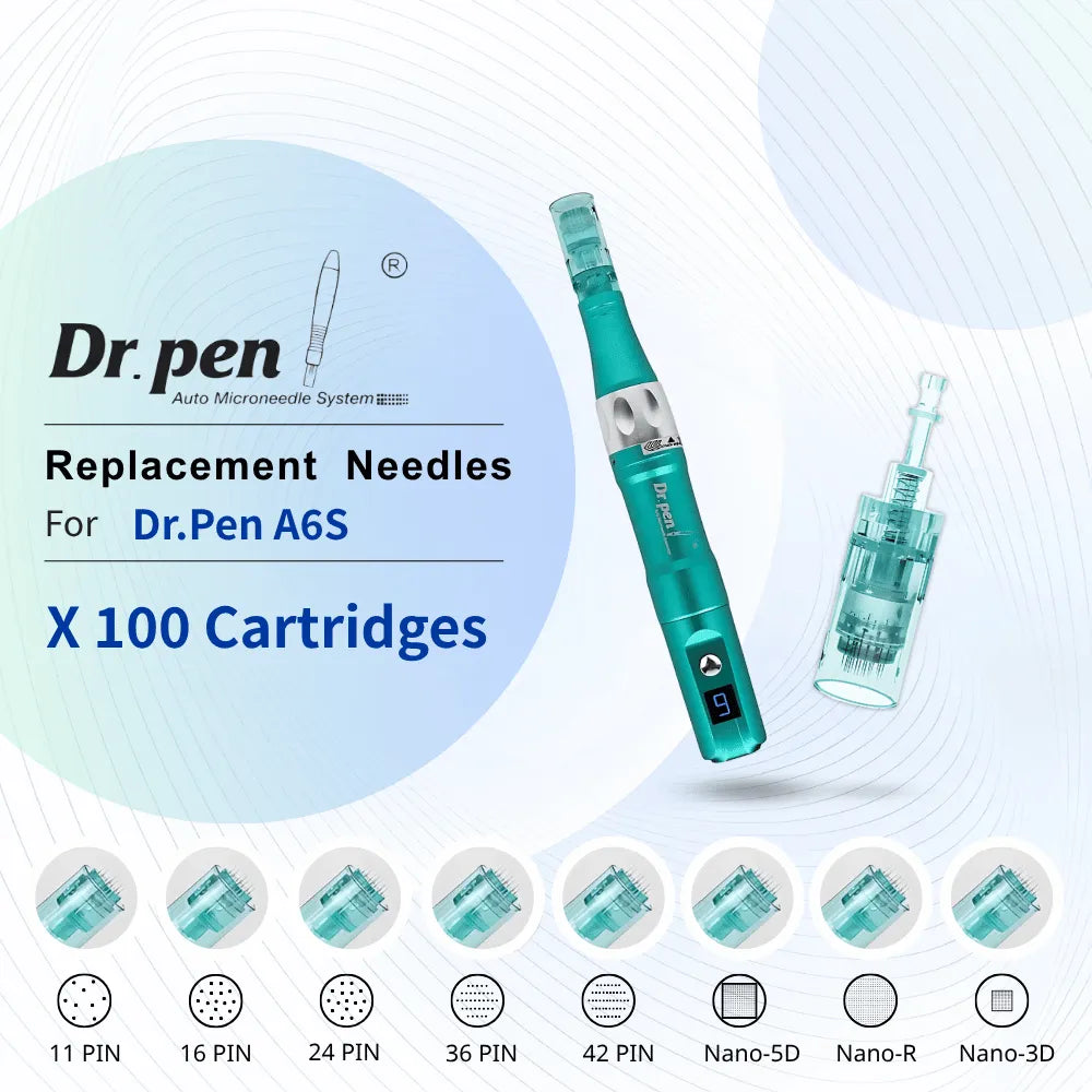 Dr. Pen A6S Replacement Microneedling Cartridges