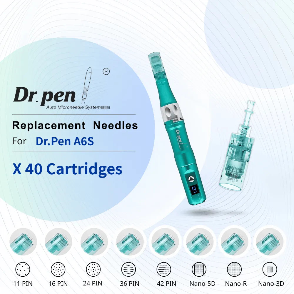 Dr. Pen A6S Replacement Microneedling Cartridges