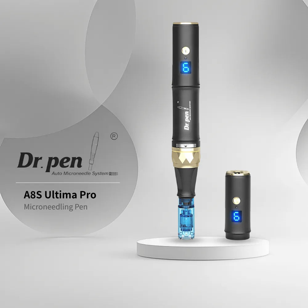 Dr. Pen A8S Wireless Microneedling Pen – 6 Speeds, 0–2.5mm