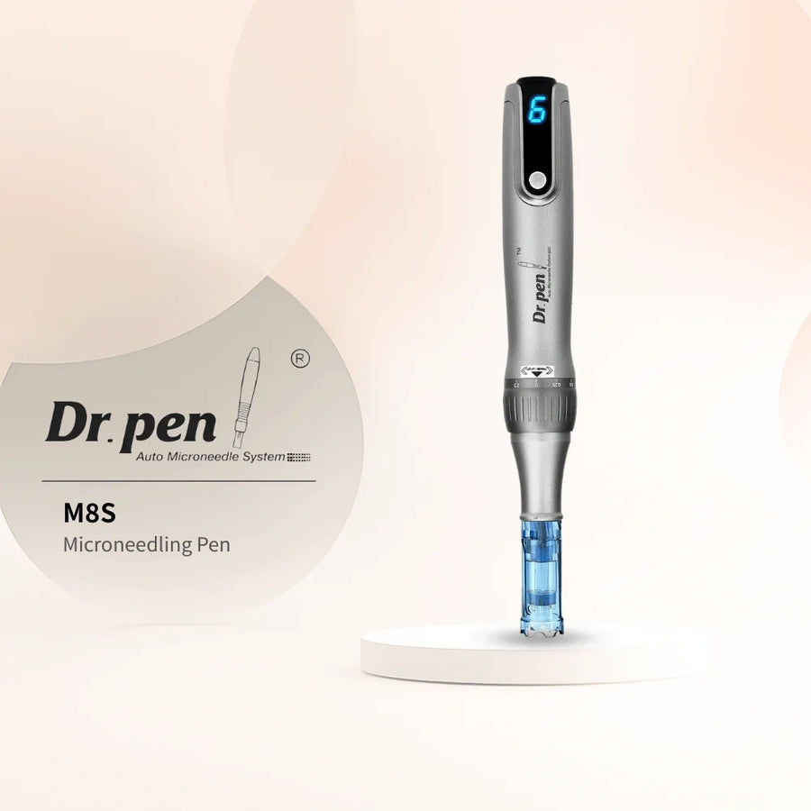 Dr. Pen M8S Wireless Microneedling Pen – Adjustable 0–2.5mm